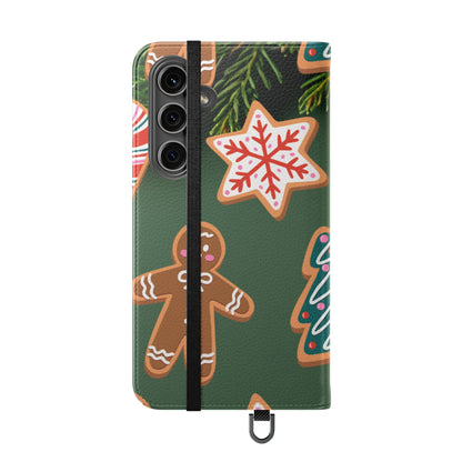 Flip Case – Cookie Season – Compatible with iPhone 11–17 & Samsung Galaxy S21–S25 Series