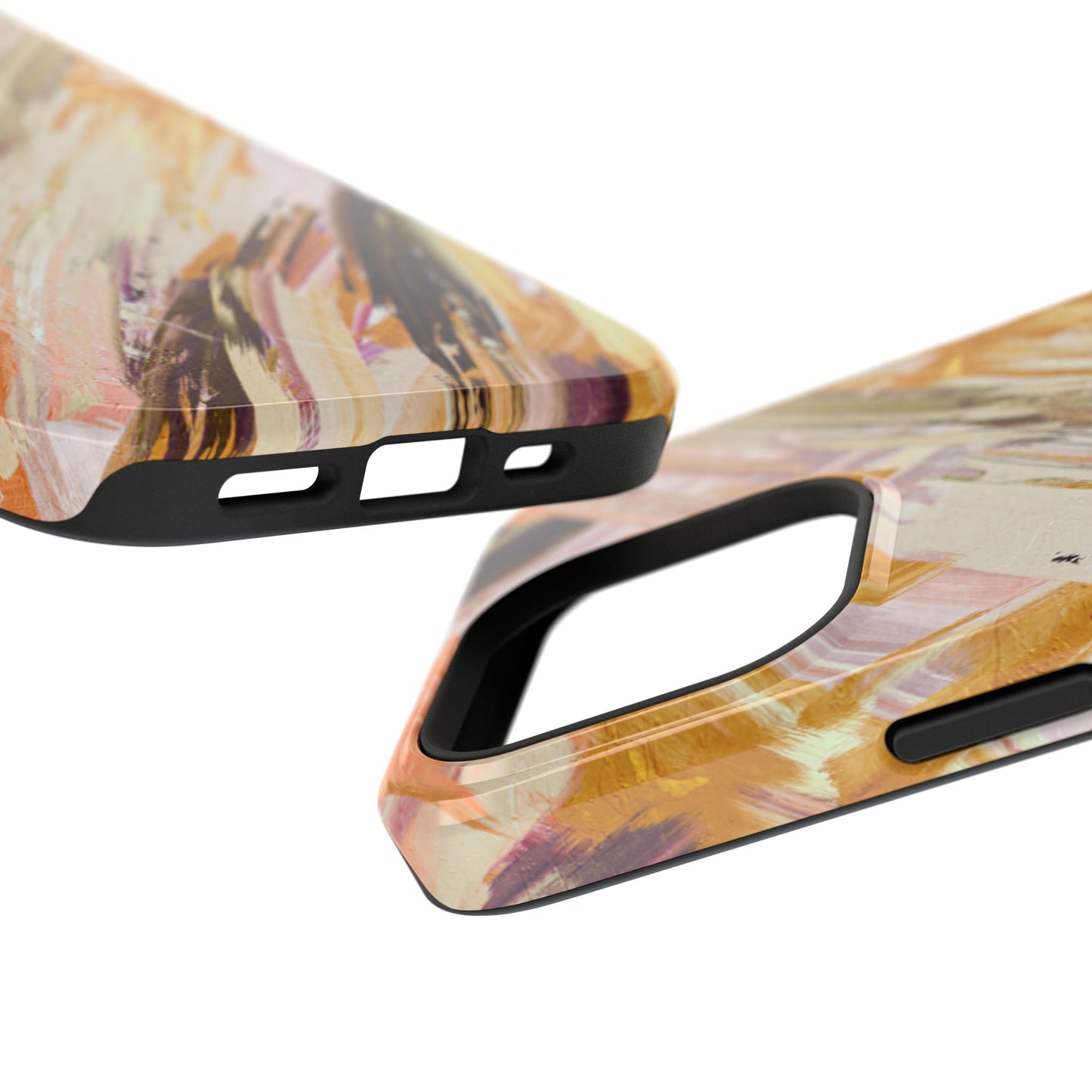 Impact-Resistant Phone Case – Brush & Bronze