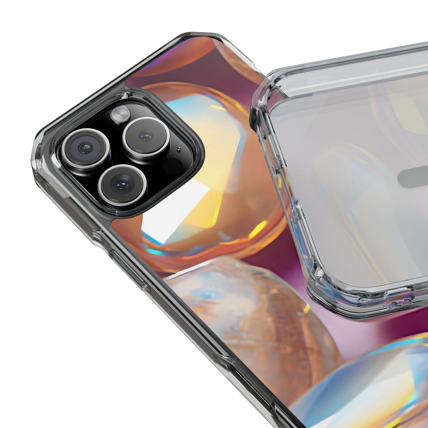 Clear Magnetic Phone Case – Glass Candy