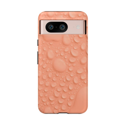 Protective Phone Case – Apricot Rain