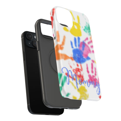 Impact-Resistant Phone Case – Handprint Memories