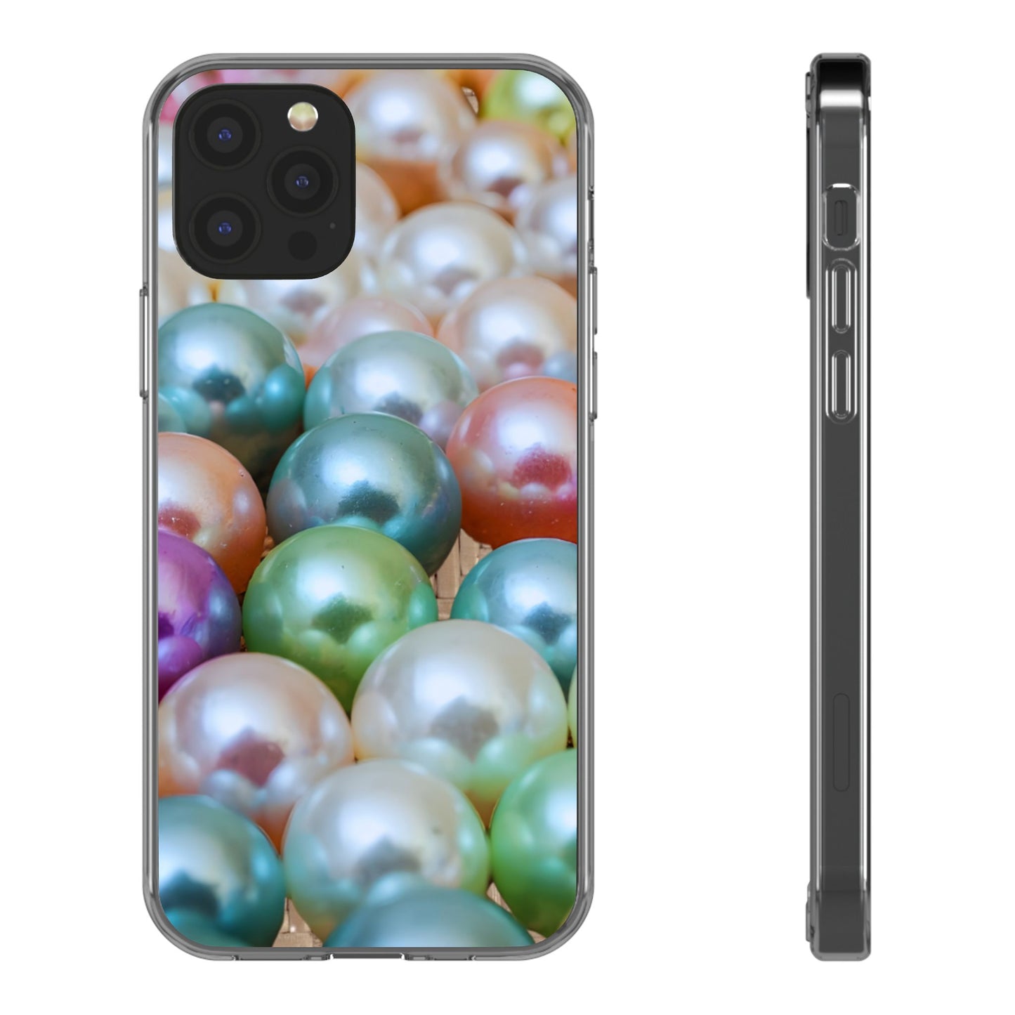 Clear Phone Case – Pearl Pop