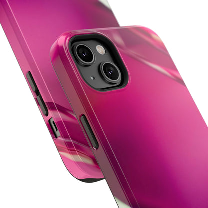 Impact-Resistant Phone Case – Magenta Motion