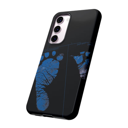 Protective Phone Case – Mom’s Little Blue Footprints