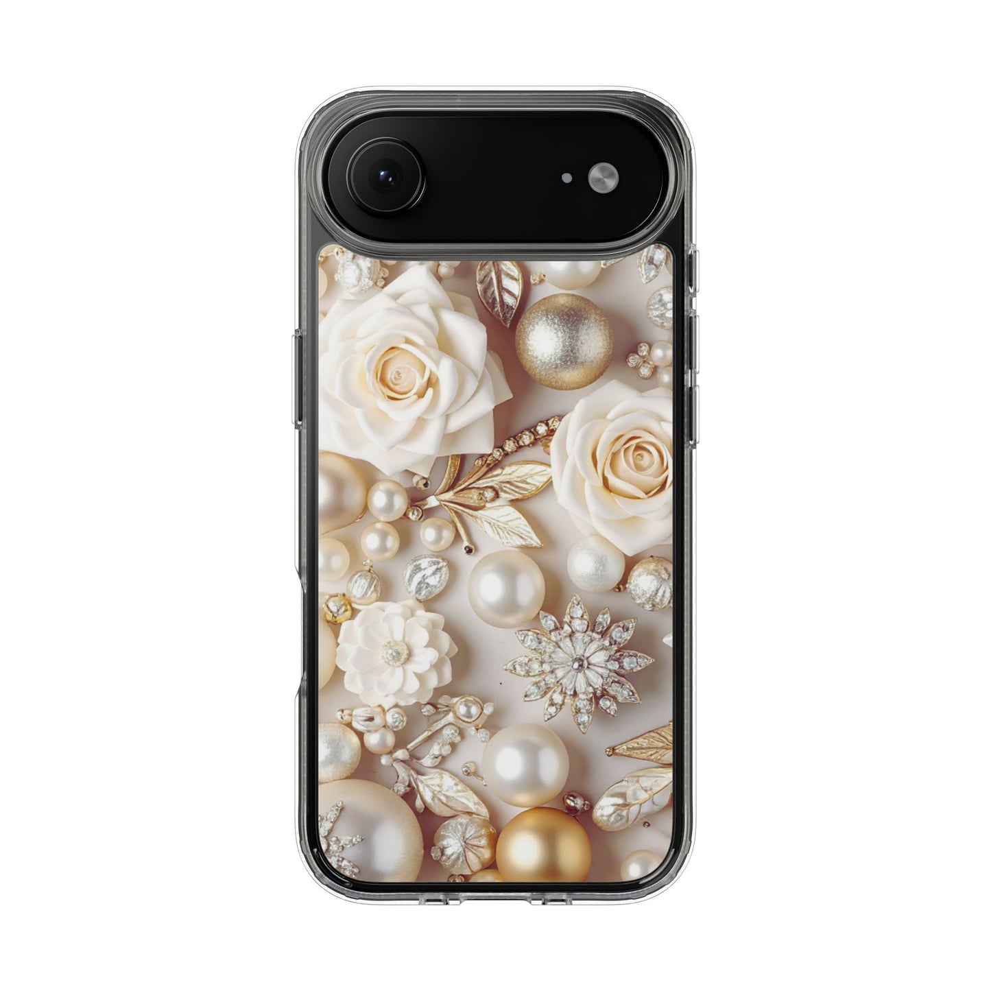 Clear Phone Case – Ivory Opulence