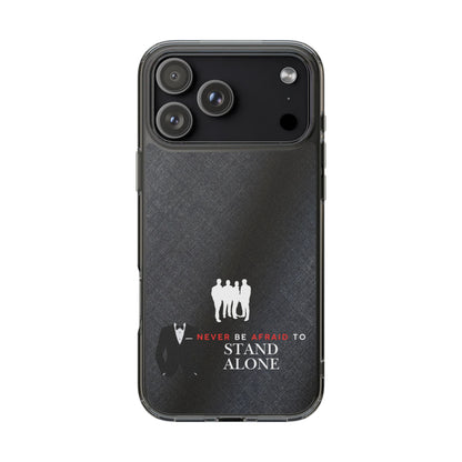 Clear Phone Case – Stand Alone