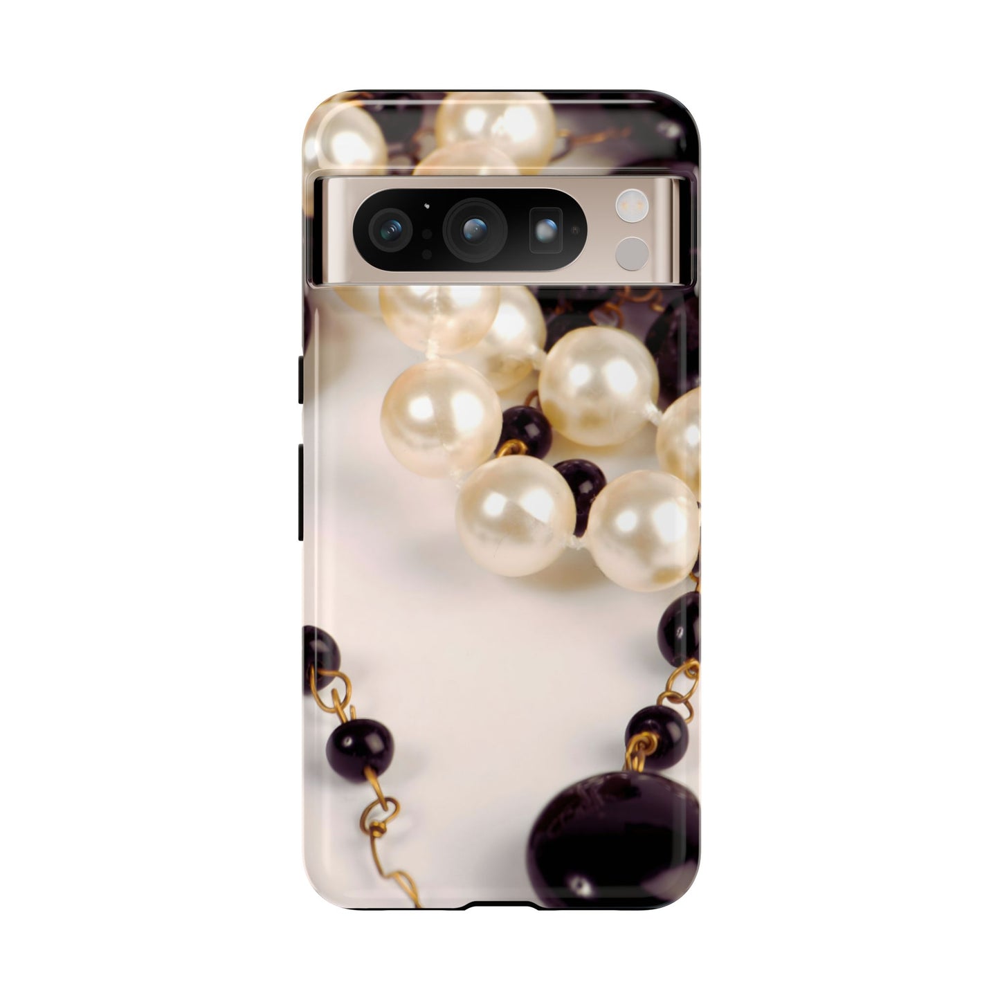 Protective Phone Case – Noir Pearl