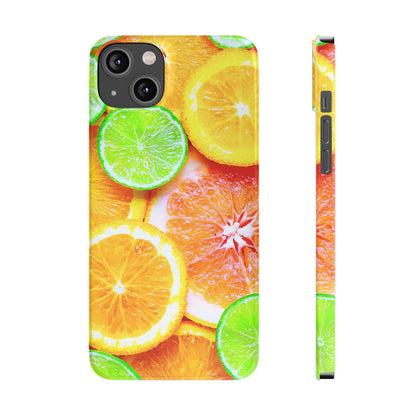 Slim Phone Case – Sunkissed Citrus