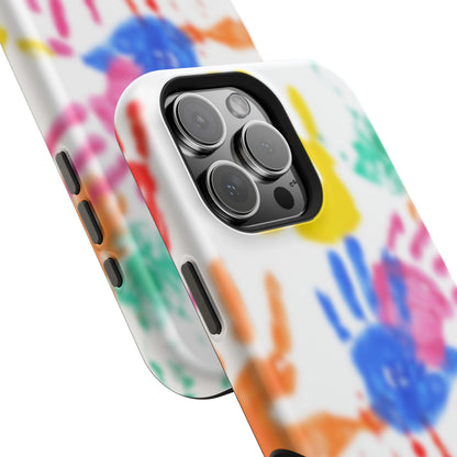 Impact-Resistant Phone Case – Handprint Memories