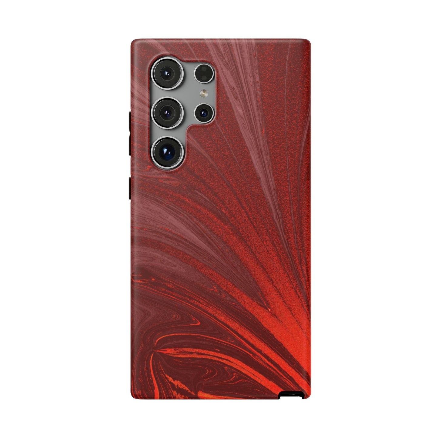 Impact-Resistant Phone Case — Crimson Current