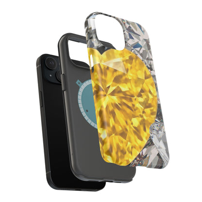 Wireless-Charging Compatible Case – Heart of Gold