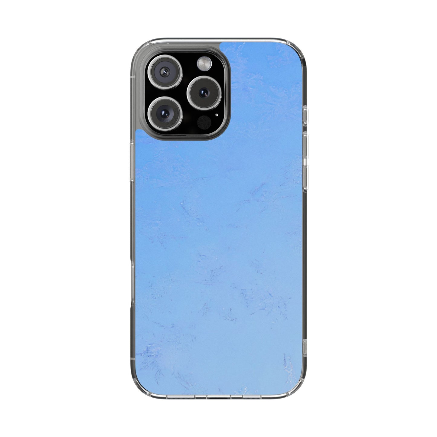Clear Phone Case – Azure Fade