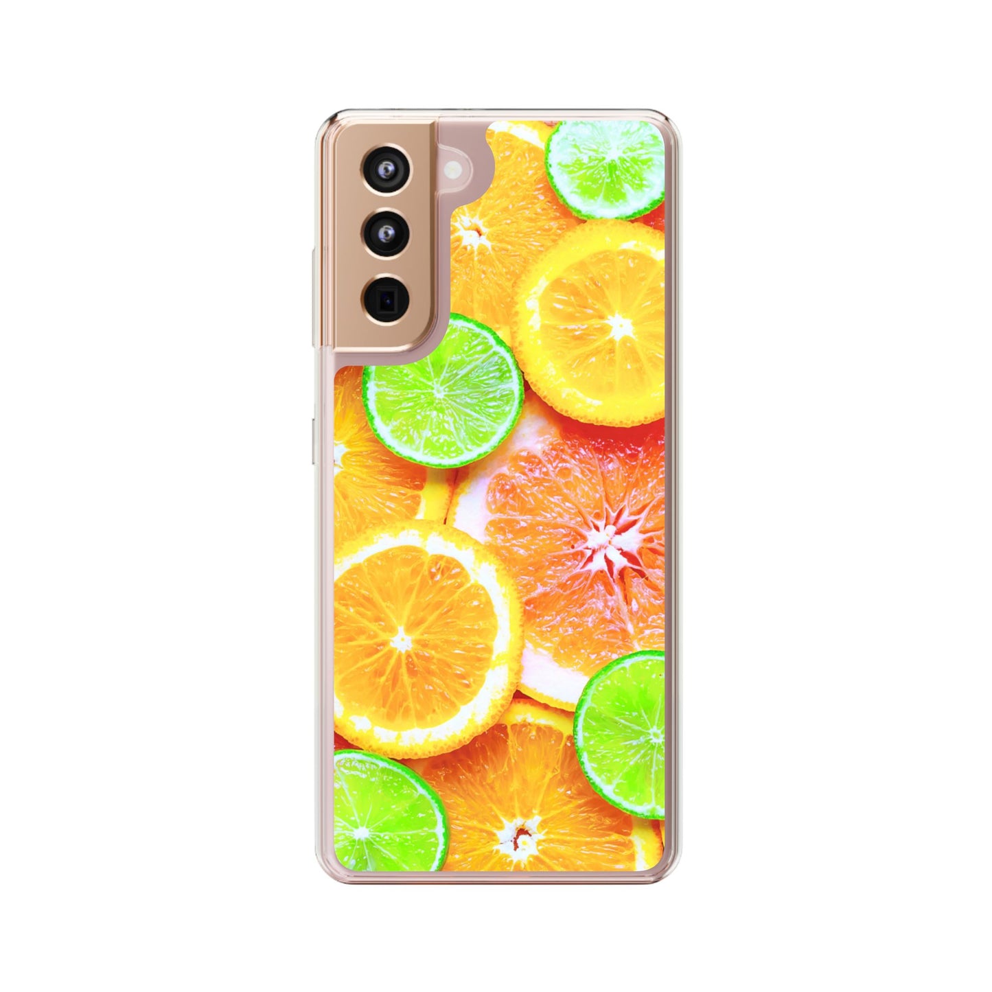 Clear Phone Case – Sunkissed Citrus