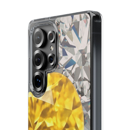 Clear Phone Case – Heart of Gold