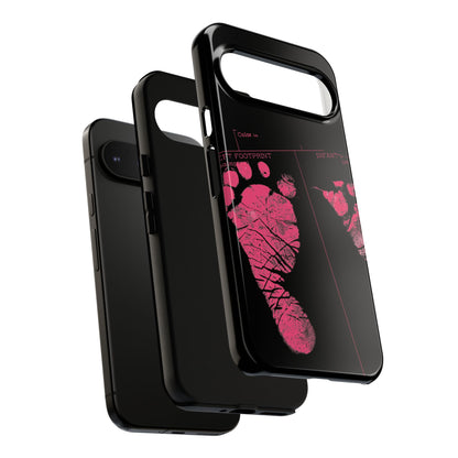 Protective Phone Case – Mom’s Little Pink Footprints