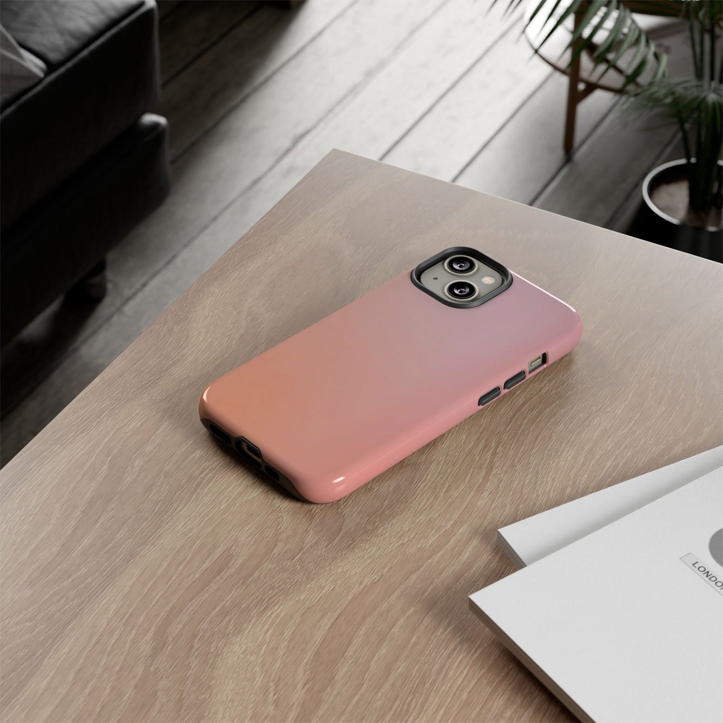 Protective Phone Case – Peachy Calm