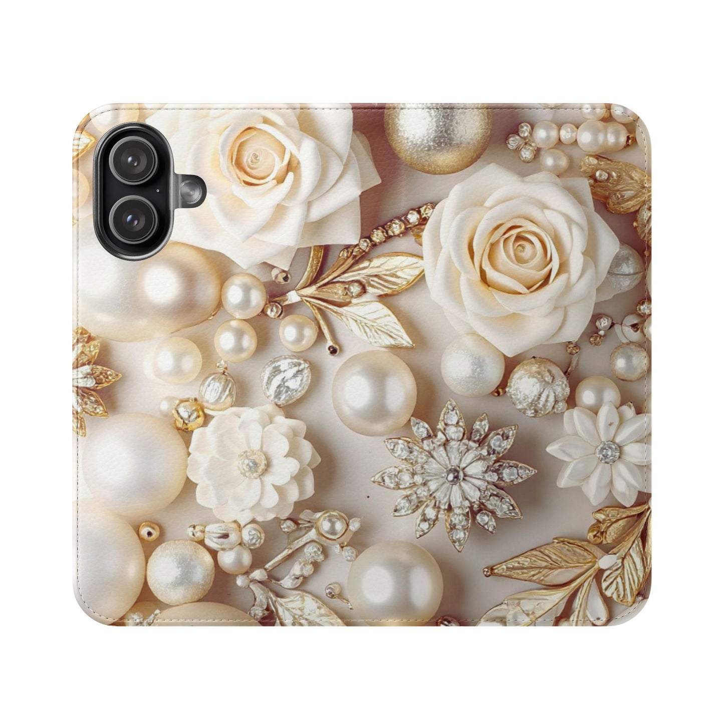 Flip Case – Ivory Opulence
