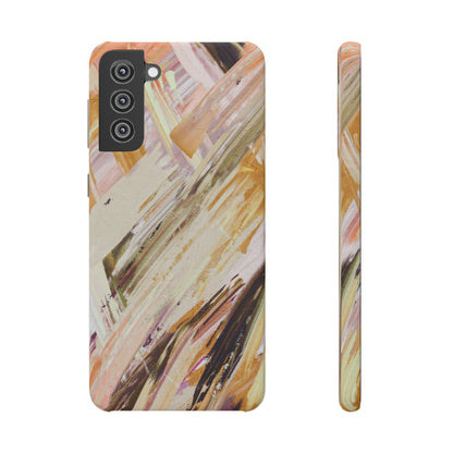 Snap Phone Case – Brush & Bronze