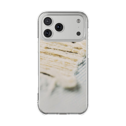 Clear Magnetic Phone Case – Woven Warmth
