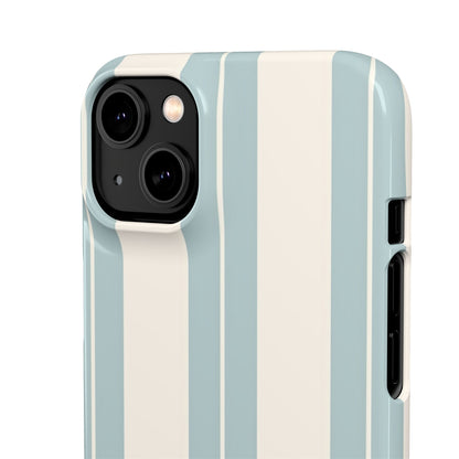 Snap Phone Case – Coastal Stripe