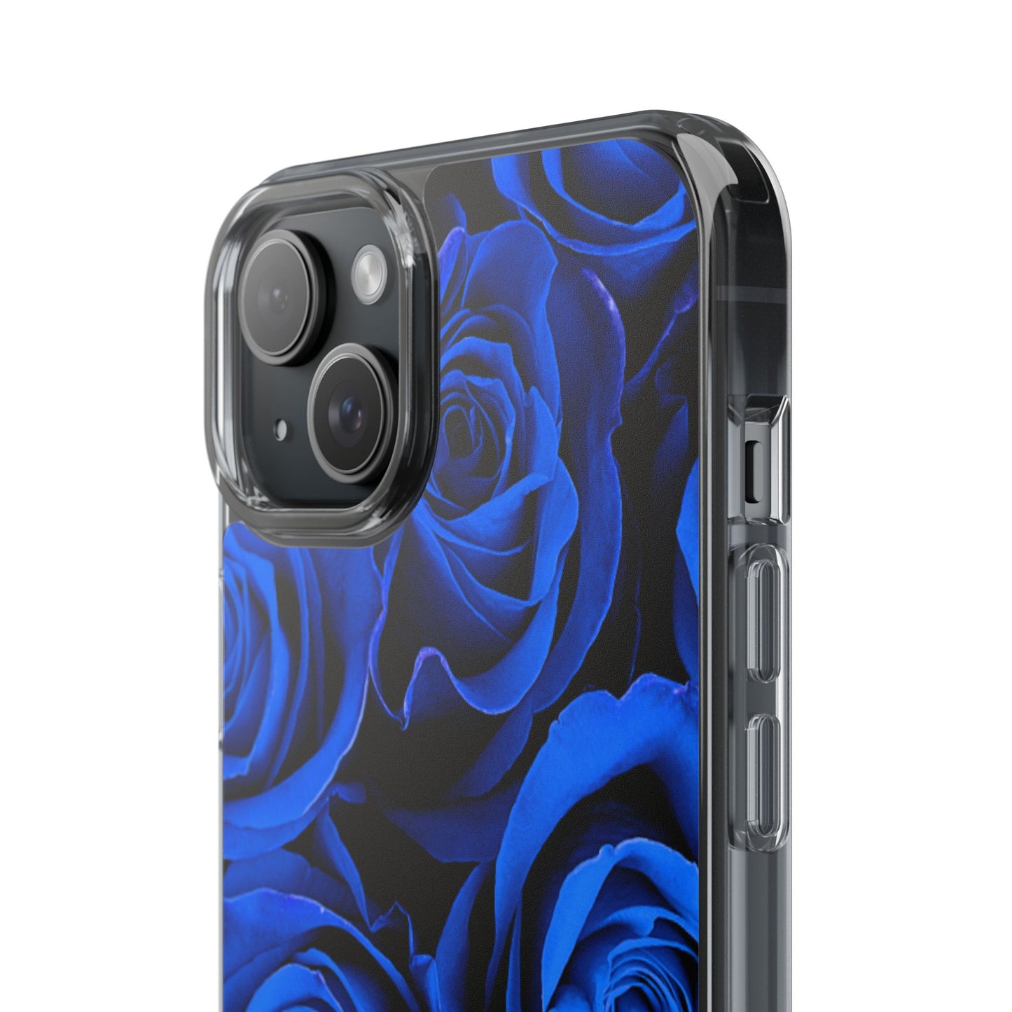Clear Phone Case – Midnight Bloom