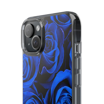 Clear Phone Case – Midnight Bloom