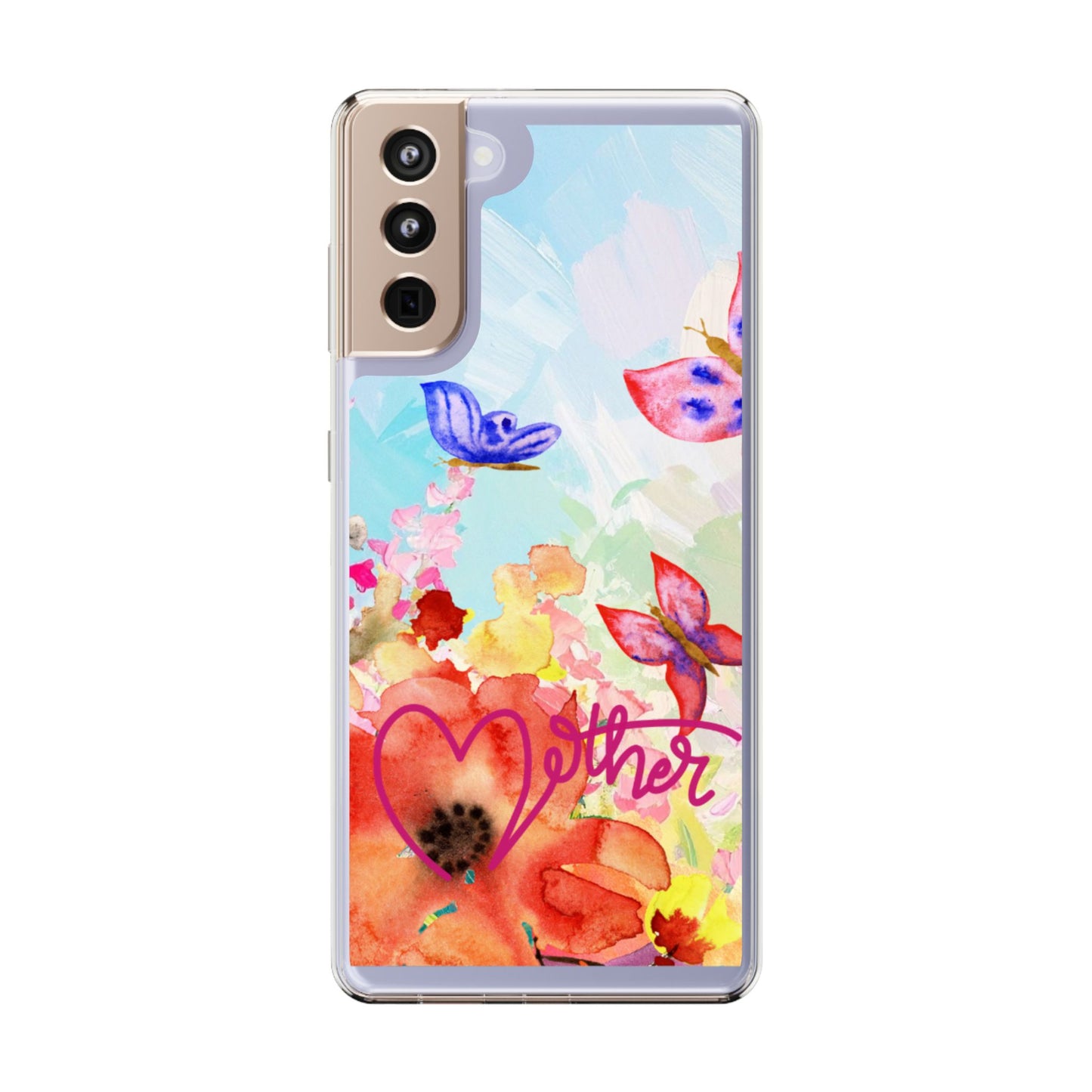Clear Phone Case – Mother’s Flutter