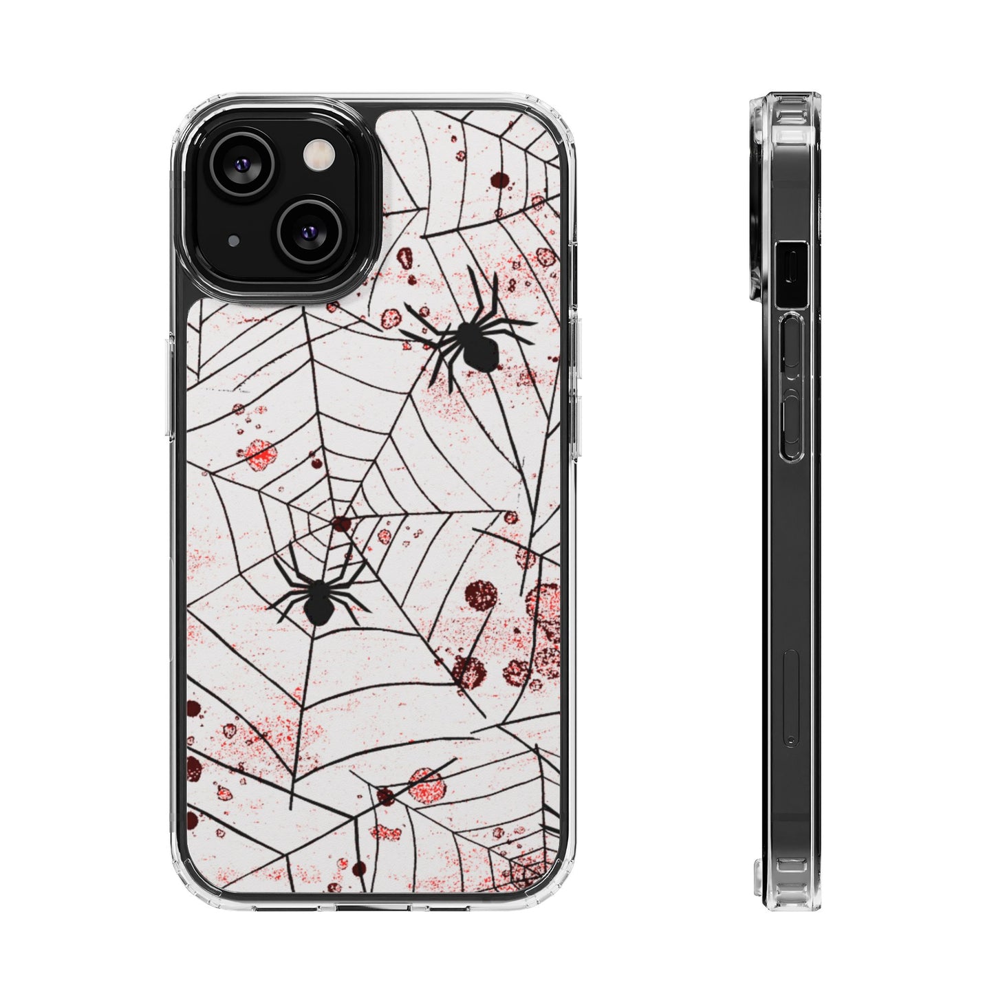 Clear Magnetic Phone Case – Blood Web