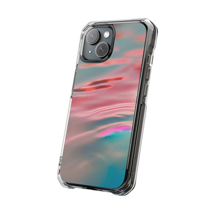 Clear Magnetic Phone Case – Liquid Sunset