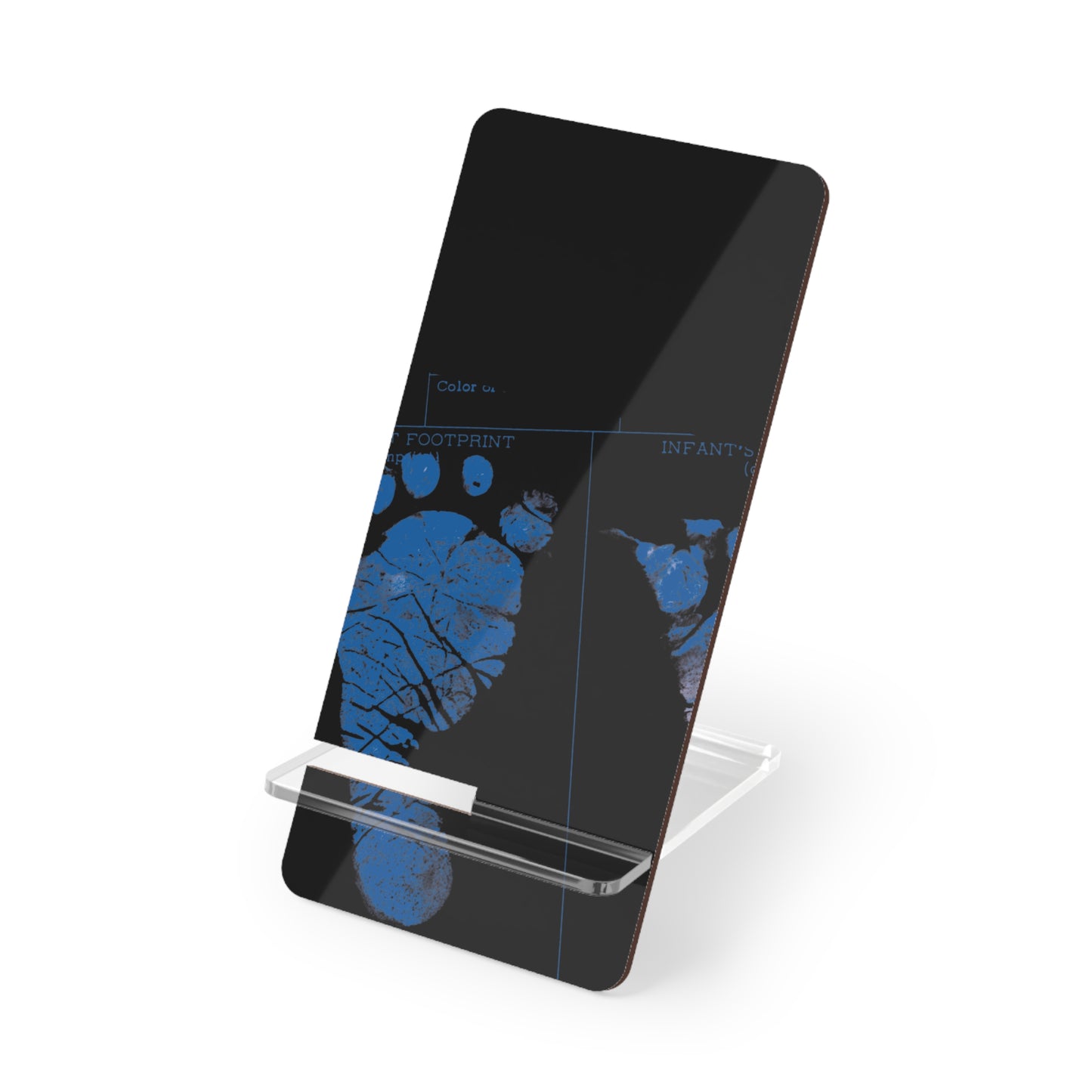 Phone Stand – Mom’s Little Blue Footprints