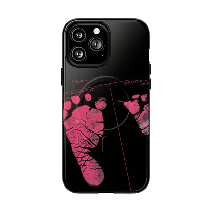 Protective Magnetic Phone Case – Mom’s Little Pink Footprints