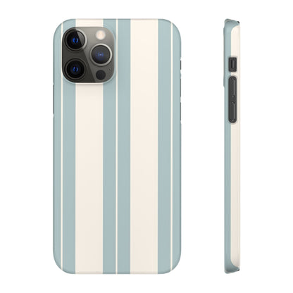Snap Phone Case – Coastal Stripe