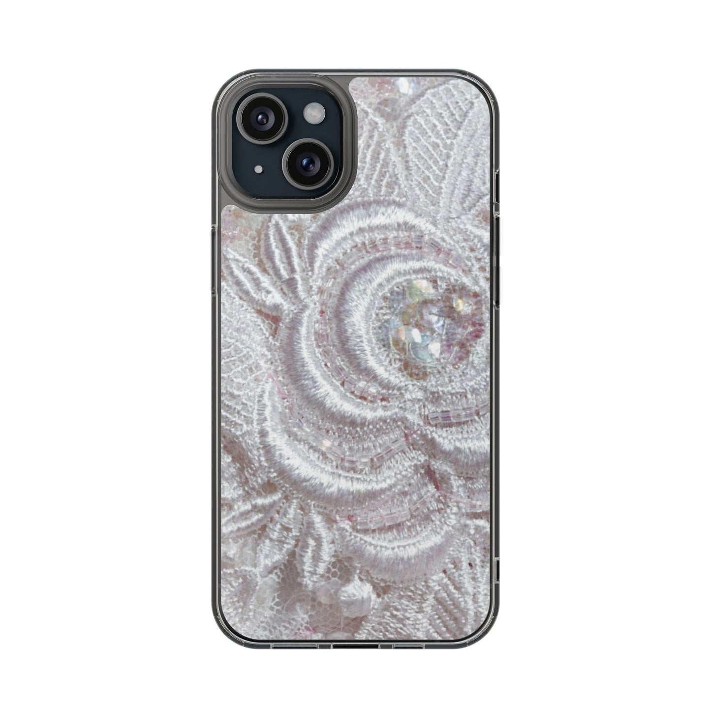 Clear Phone Case – Lace Veil