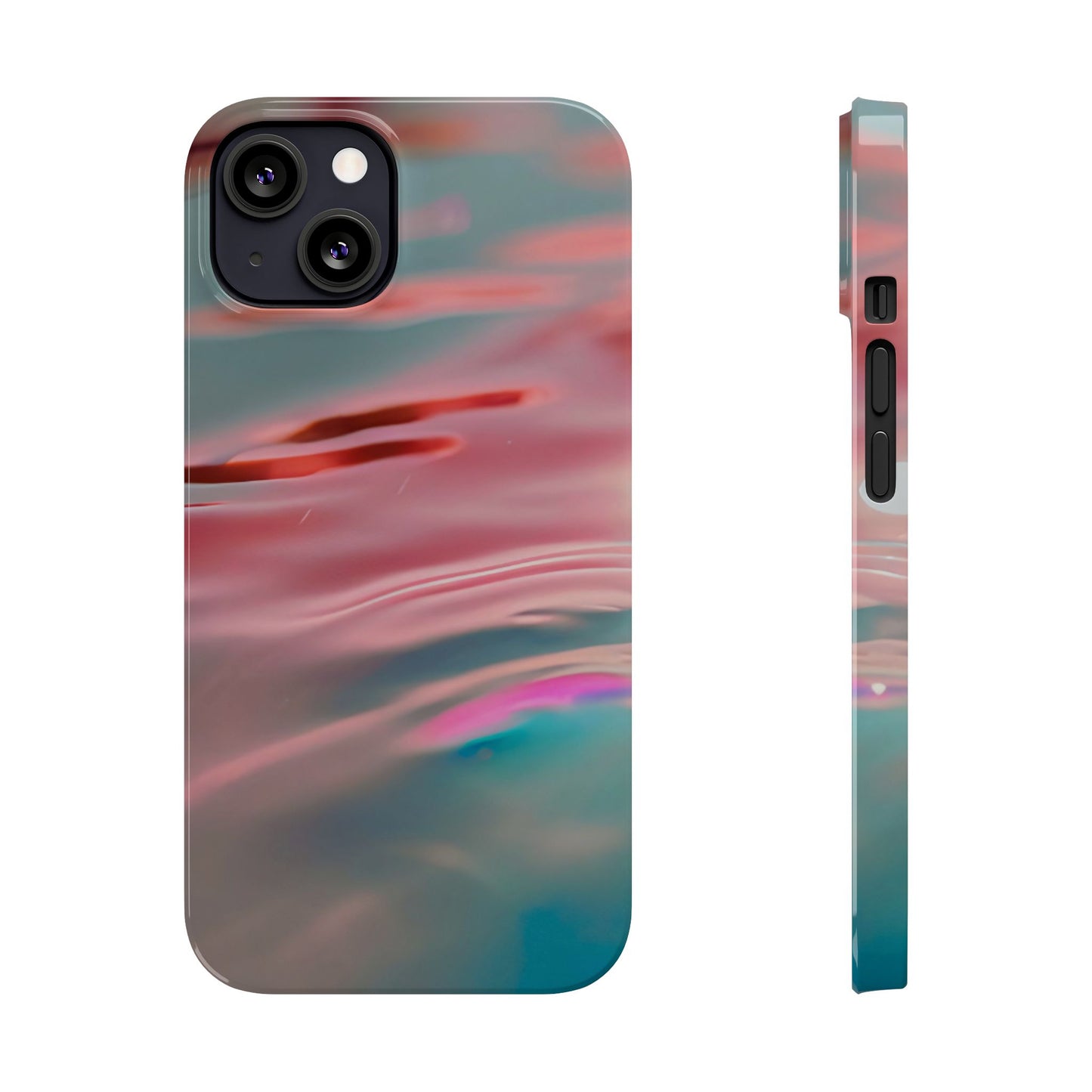 Slim Phone Case – Liquid Sunset