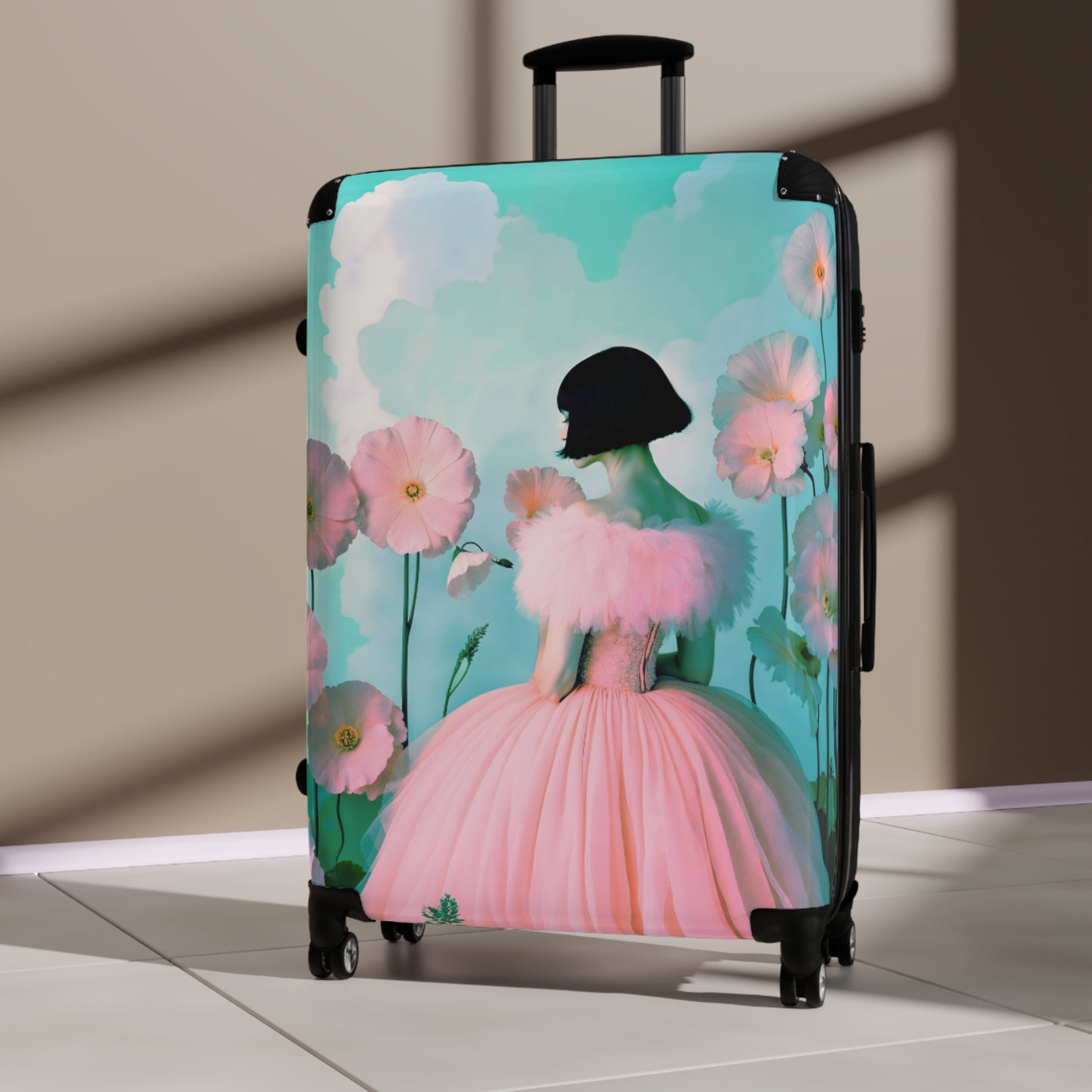 Hardshell Suitcase – Garden Romance