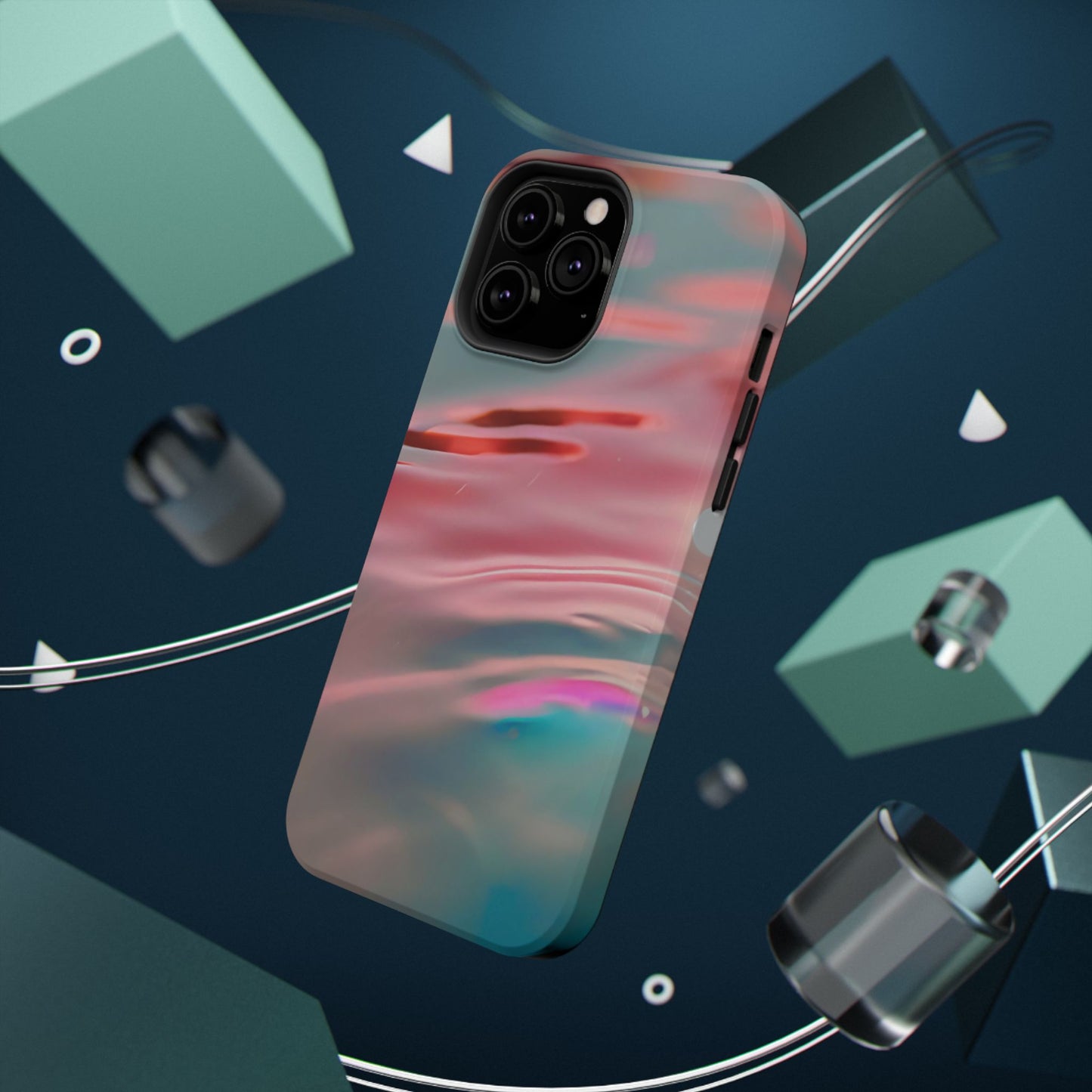 Impact-Resistant Phone Case – Liquid Sunset