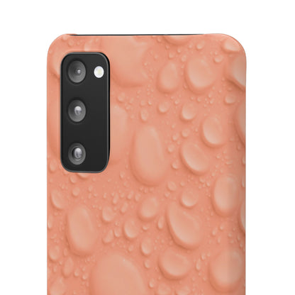 Snap Phone Case – Apricot Rain