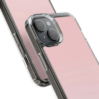 Clear Phone Case – Soft Blush