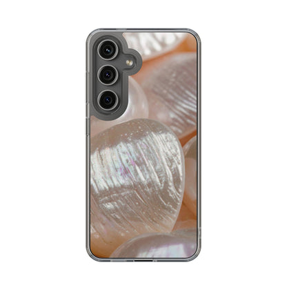 Clear Phone Case – Blush Pearl