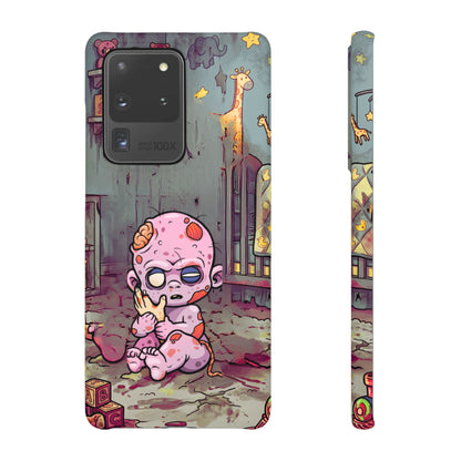 Phone Case — Creepy Cute Zombie Baby Nursery Design
