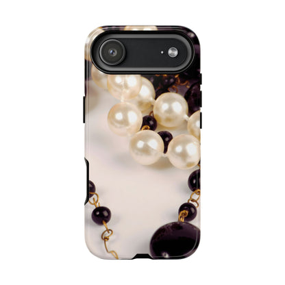 Protective Phone Case – Noir Pearl