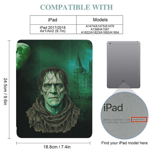 Tablet Case with Pencil Holder – Stitched in Darkness