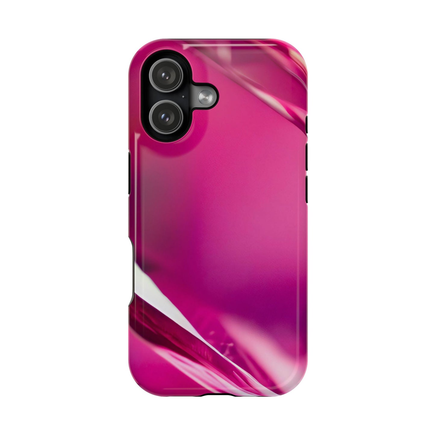 Impact-Resistant Phone Case – Magenta Motion