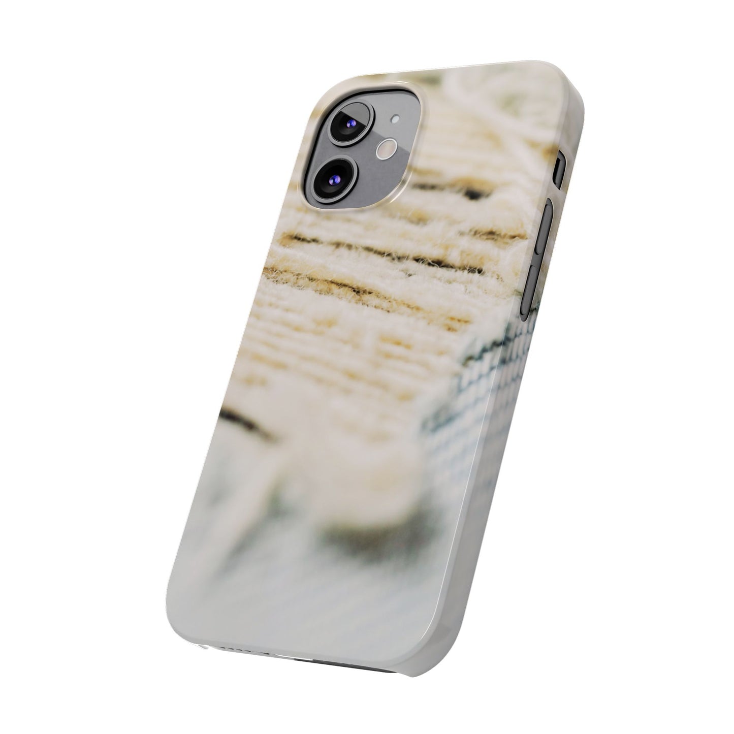 Slim Phone Case – Woven Warmth