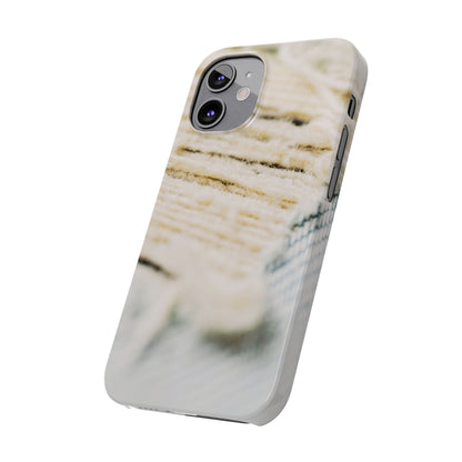 Slim Phone Case – Woven Warmth