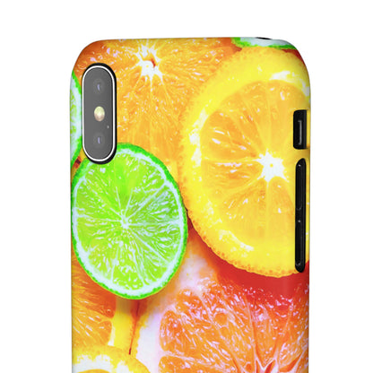 Snap Phone Case – Sunkissed Citrus