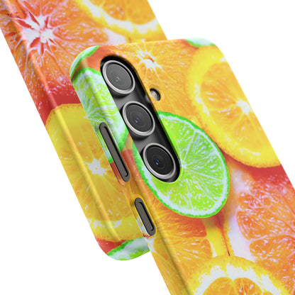 Snap Phone Case – Sunkissed Citrus
