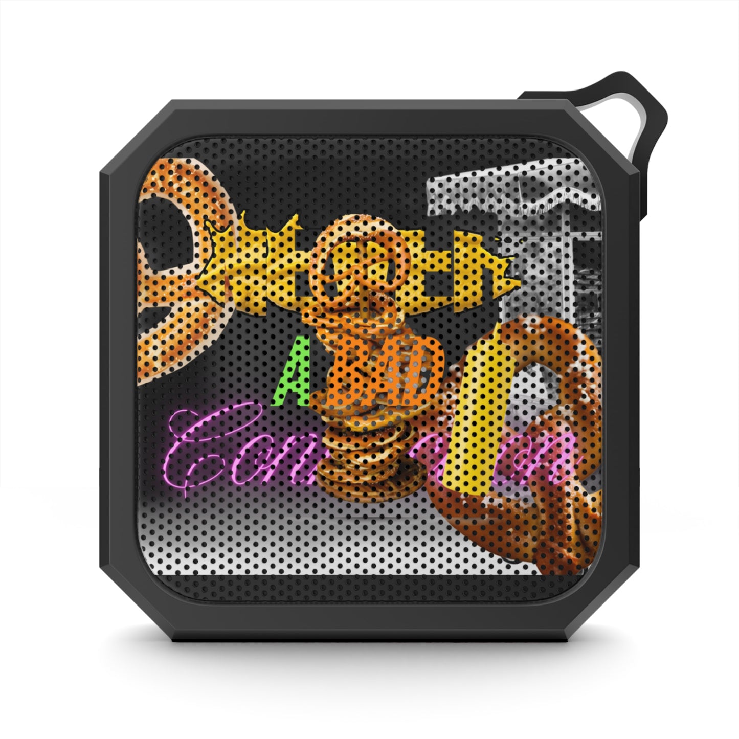 Portable Bluetooth Speaker – Never a Bad Connection Pretzel Stack Waterproof