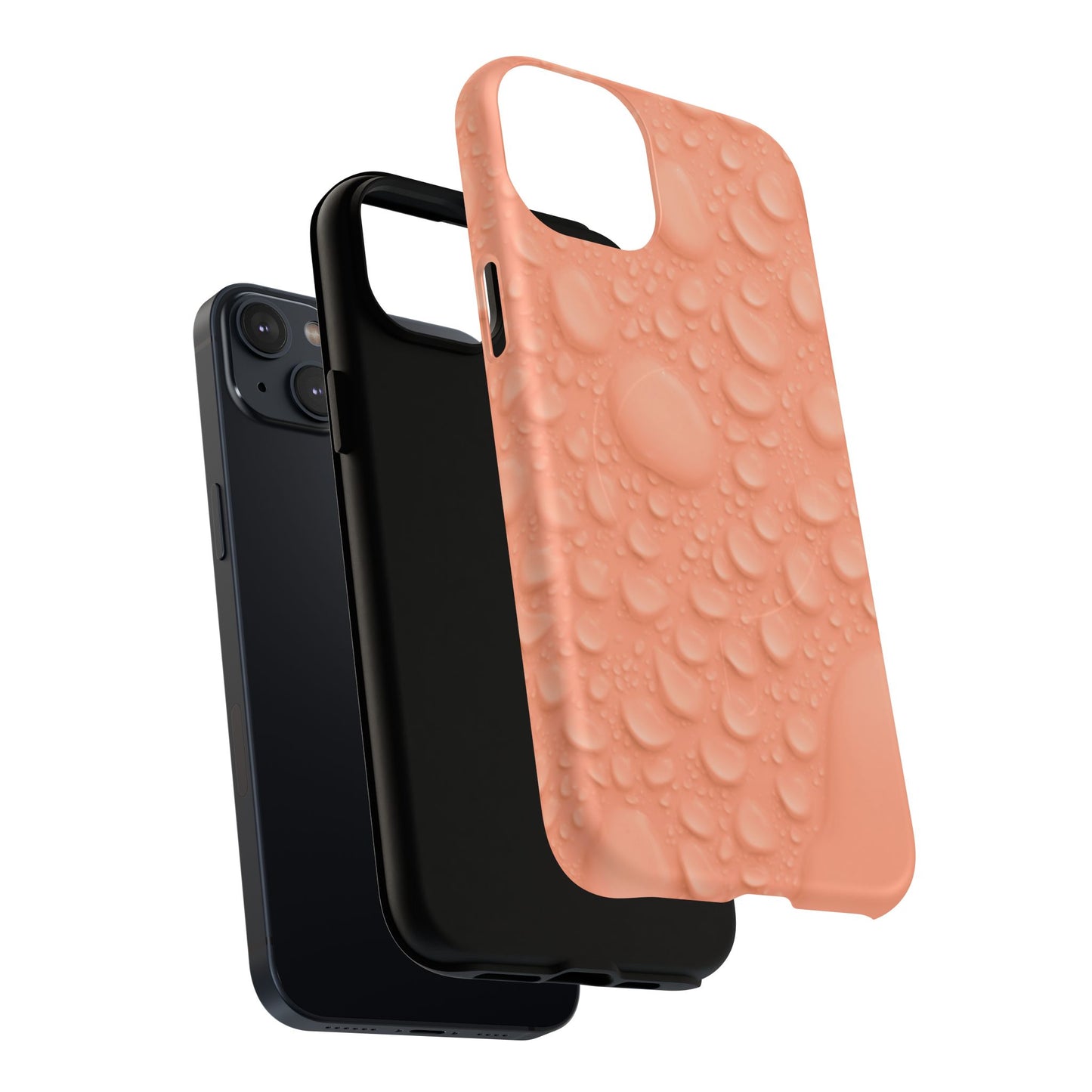 Protective Magnetic Phone Case – Apricot Rain