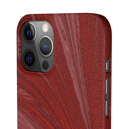 Snap Phone Case – Crimson Current